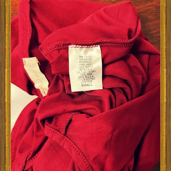 Altar’d State - Ruffled Body Suit in Red (NWT) - Picture 7 of 7